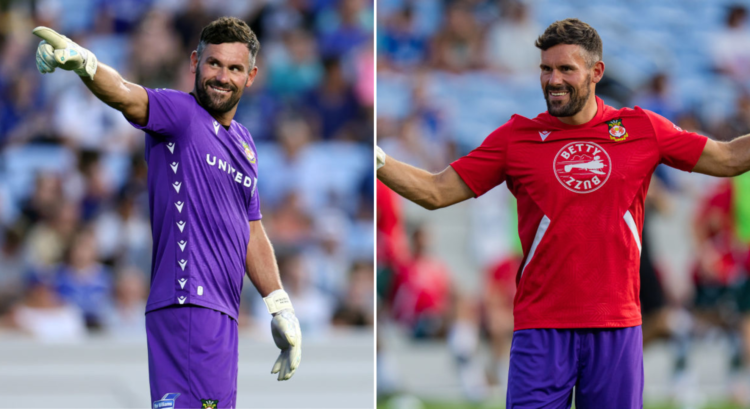 Side by side photo of Wrexham's Ben Foster