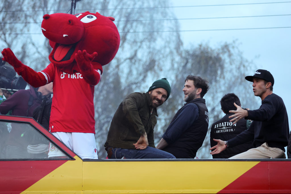 AFC Wrexham Trophy Parade