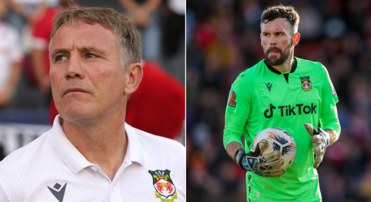 Side by side photo of Phil Parkinson and Ben Foster