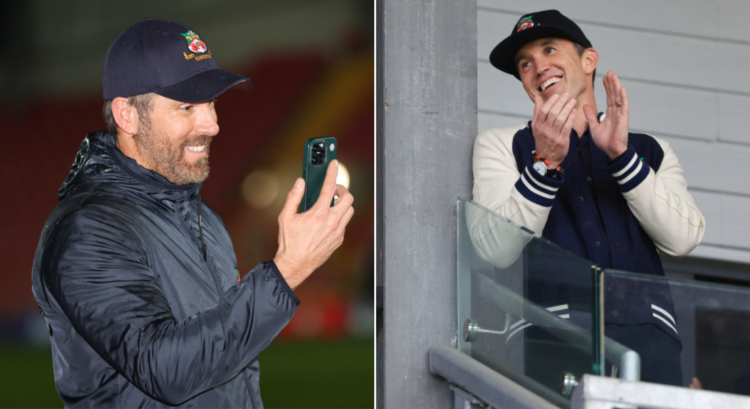 Side by side photo of Ryan Reynolds and Rob McElhenney