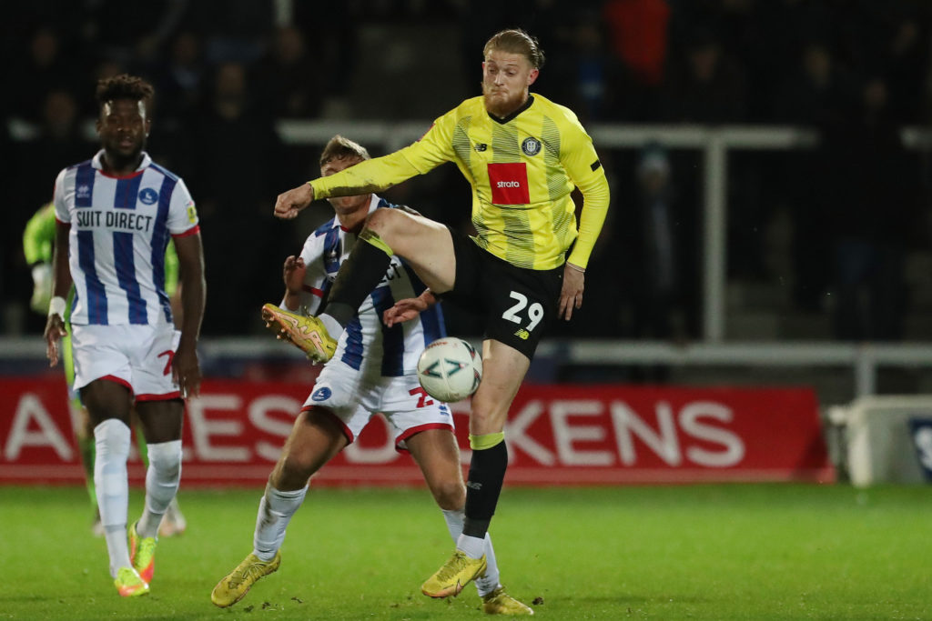 Hartlepool United v Harrogate Town - FA Cup 2nd Round