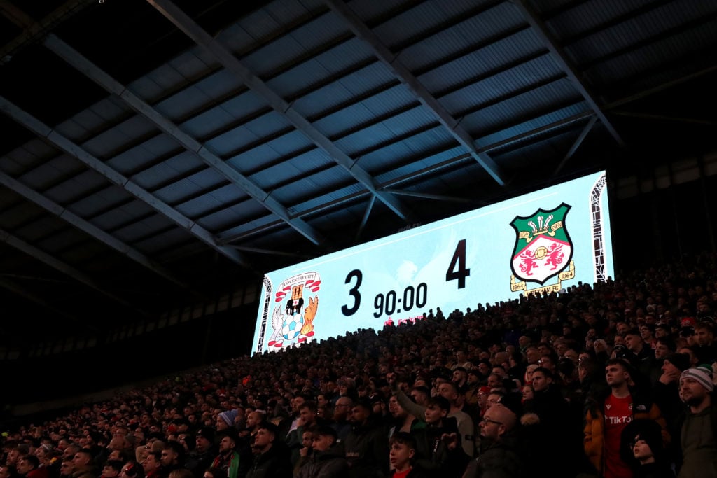Coventry City v Wrexham: Emirates FA Cup Third Round