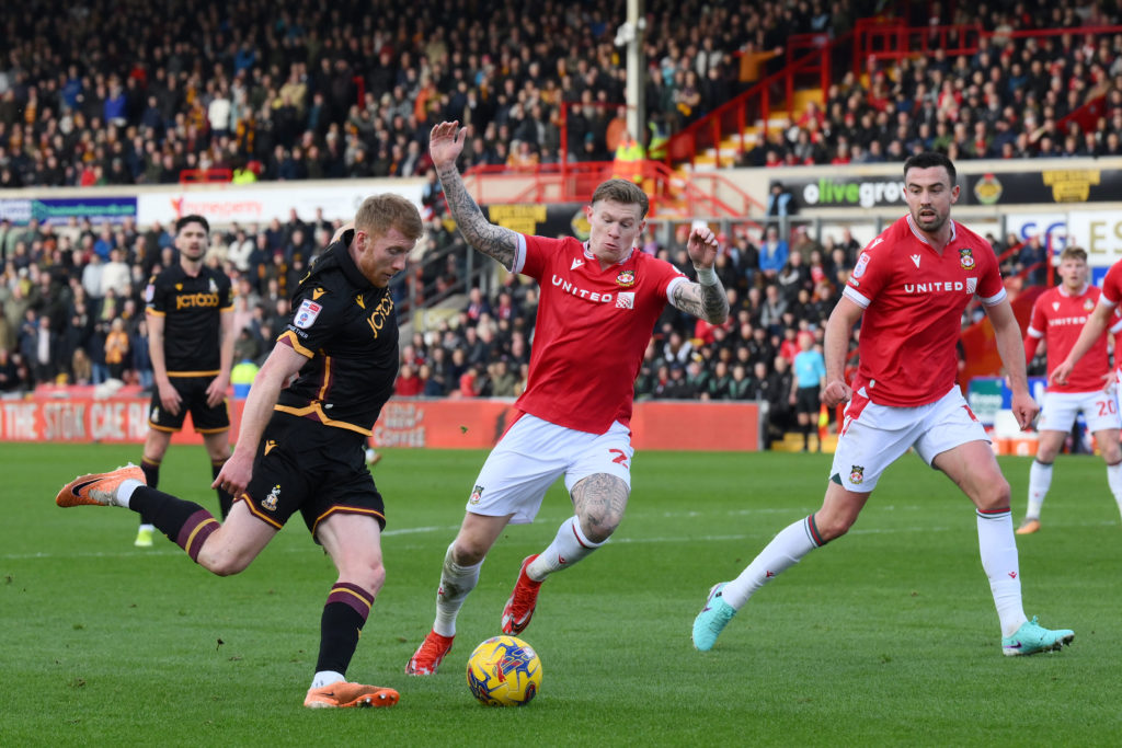 Wrexham v Bradford City - Sky Bet League Two