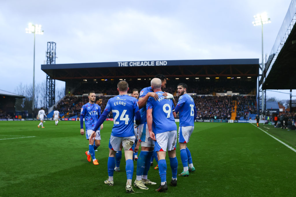 Stockport County v Milton Keynes Dons - Sky Bet League Two