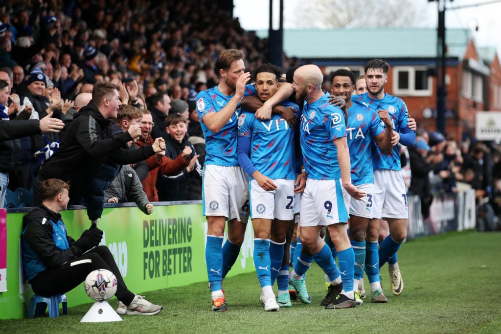 Stockport County v AFC Wimbledon - Sky Bet League Two