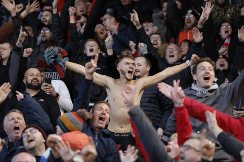 Wrexham v Salford City EFL League Two match