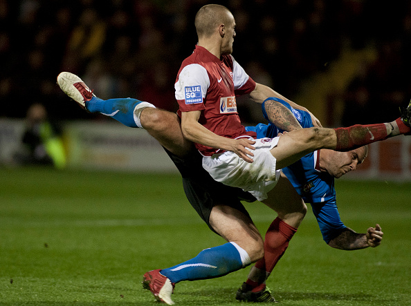 UK - Fleetwood - Non-League Football Match