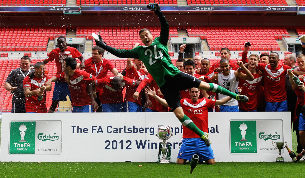 York City v Newport County - FA Trophy Final