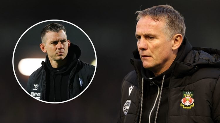 Phil Parkinson and Matt Bloomfield.