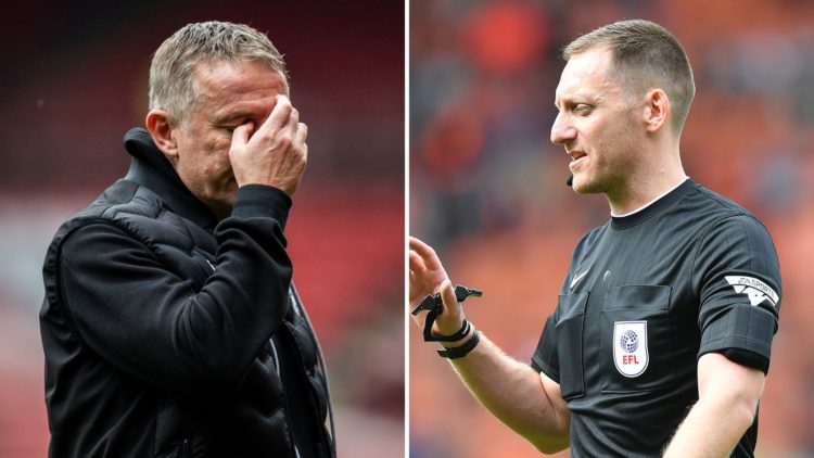 Split image of Phil Parkinson and Simon Mather.