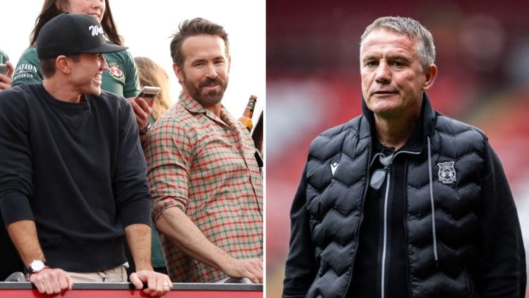Rob McElhenney. Ryan Reynolds. Phil Parkinson.