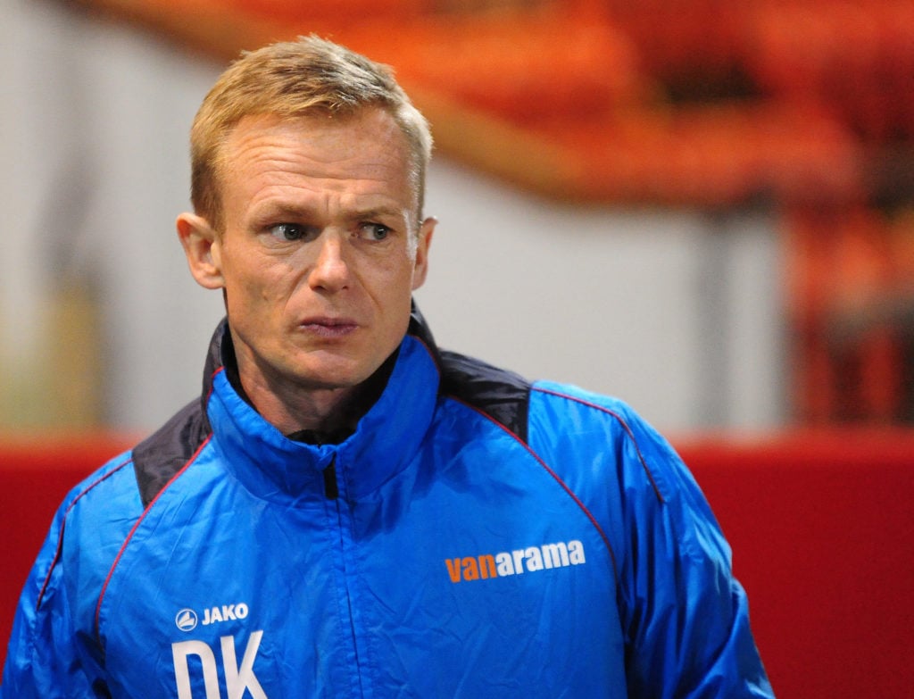 Dean Keates during Lincoln City v Wrexham - Vanarama National League
