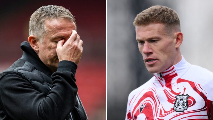 James McClean and Phil Parkinson