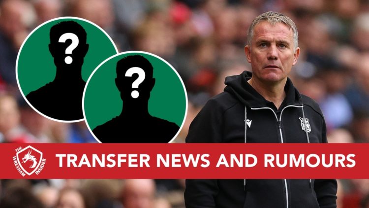 Phil Parkinson. Inset, two mystery players.