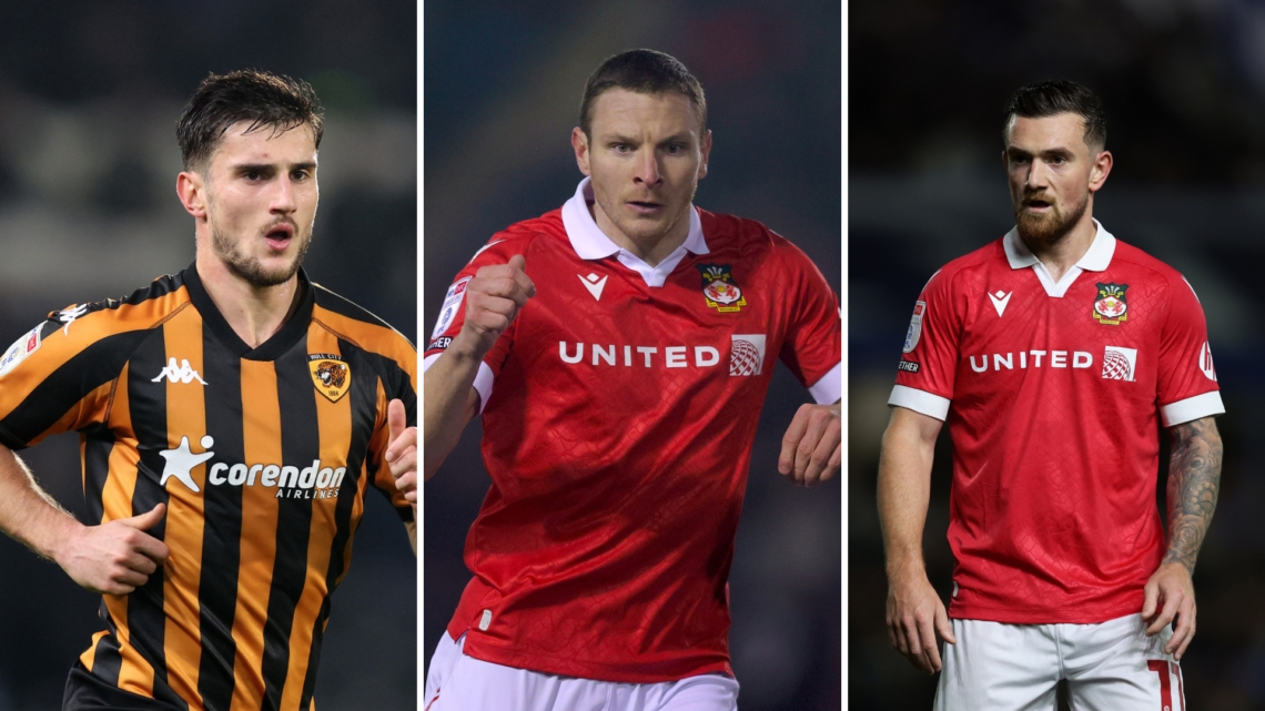 Three-way split of Hull City's Ryan Longman, Paul Mullin and Jack Marriott