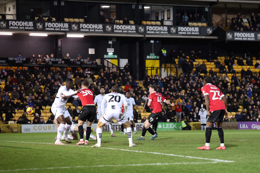 Port Vale v Wrexham - EFL Trophy Third Round