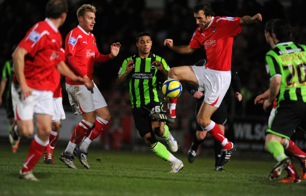 Soccer : FA Cup Third Round Replay - Wrexham v Brighton and Hove Albion
