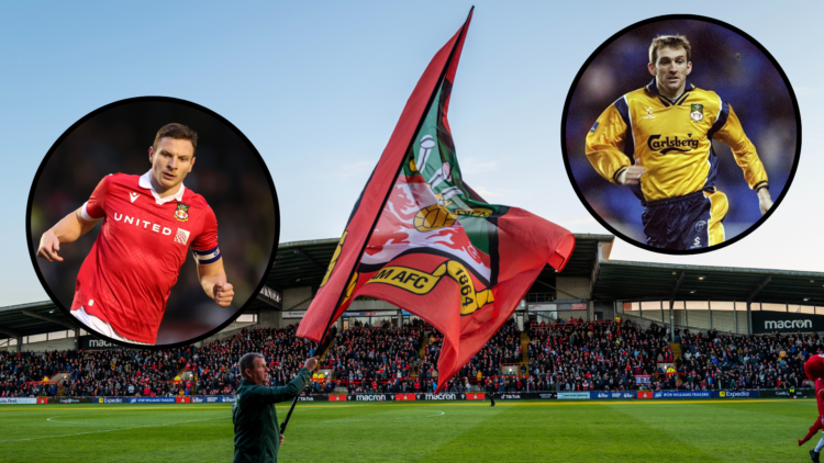 Wrexham all-time top goalscorers. Paul Mullin (left) and Karl Connolly (right)