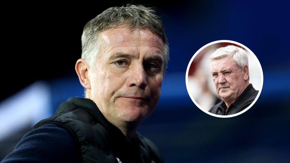 Wrexham manager Phil Parkinson. Inset, Blackpool manager Steve Bruce.