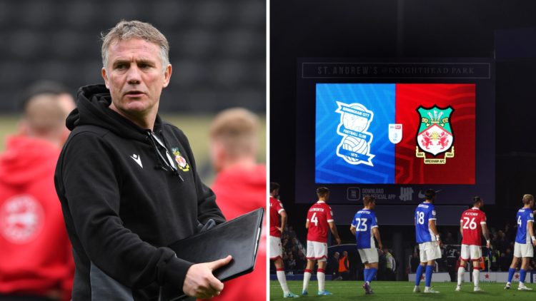 Phil Parkinson prior to Notts County v Wrexham - Sky Bet League 2. Birmingham City FC v Wrexham AFC - Sky Bet League One