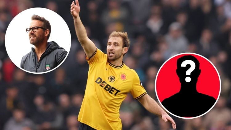 Image of Craig Dawson of Wolverhampton Wanderers reacts during the Premier League match between Wolverhampton Wanderers FC and Southampton, Inset o...