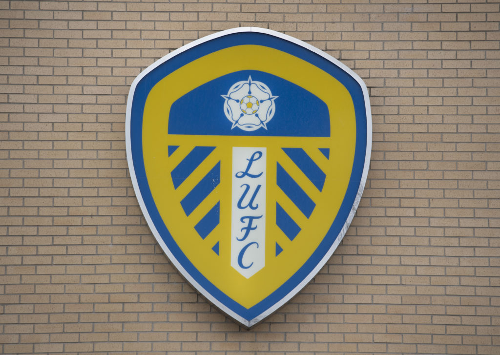 The official club badge of Leeds United.