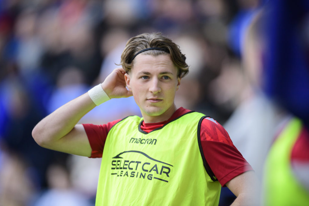 Charlie Savage during Reading v Lincoln City - Sky Bet League One