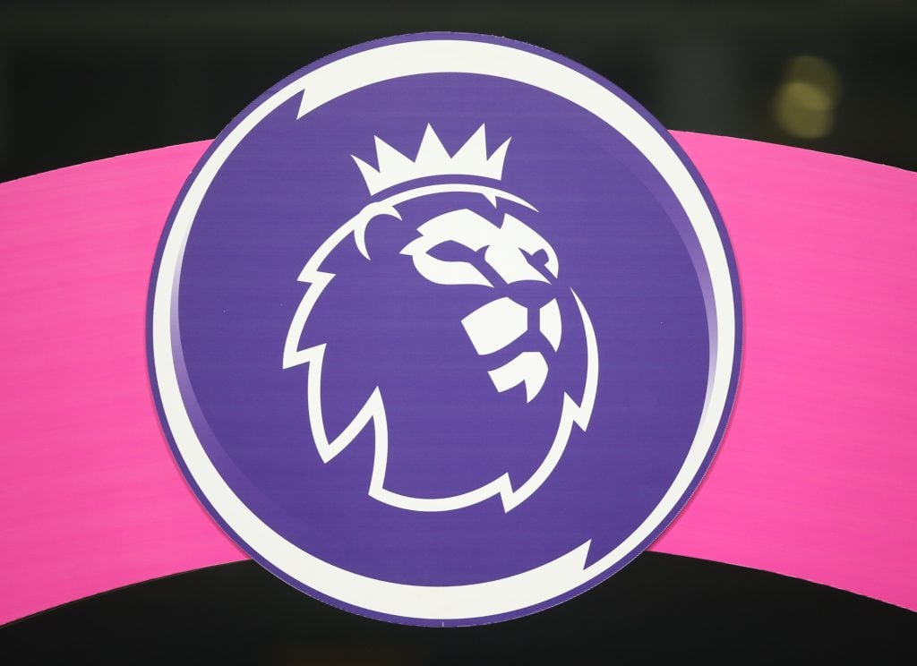 Premier League logo during Chelsea U18 v Manchester United U18: U18 Premier League Final
