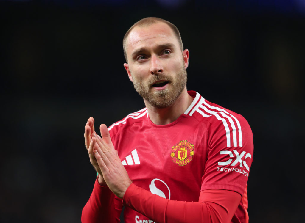 Christian Eriksen during Tottenham Hotspur v Manchester United - Carabao Cup Quarter Final