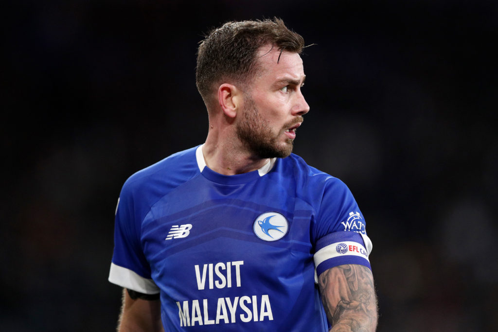 Image of Joe Rolls in action for Cardiff City.