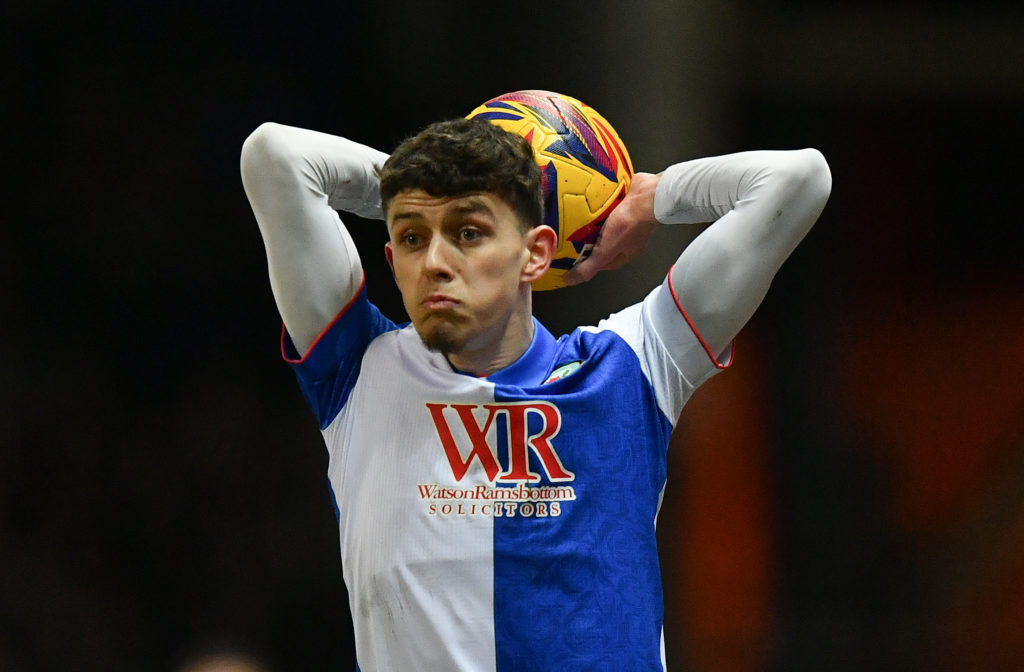 Owen Beck during Blackburn Rovers FC v Preston North End FC - Sky Bet Championship