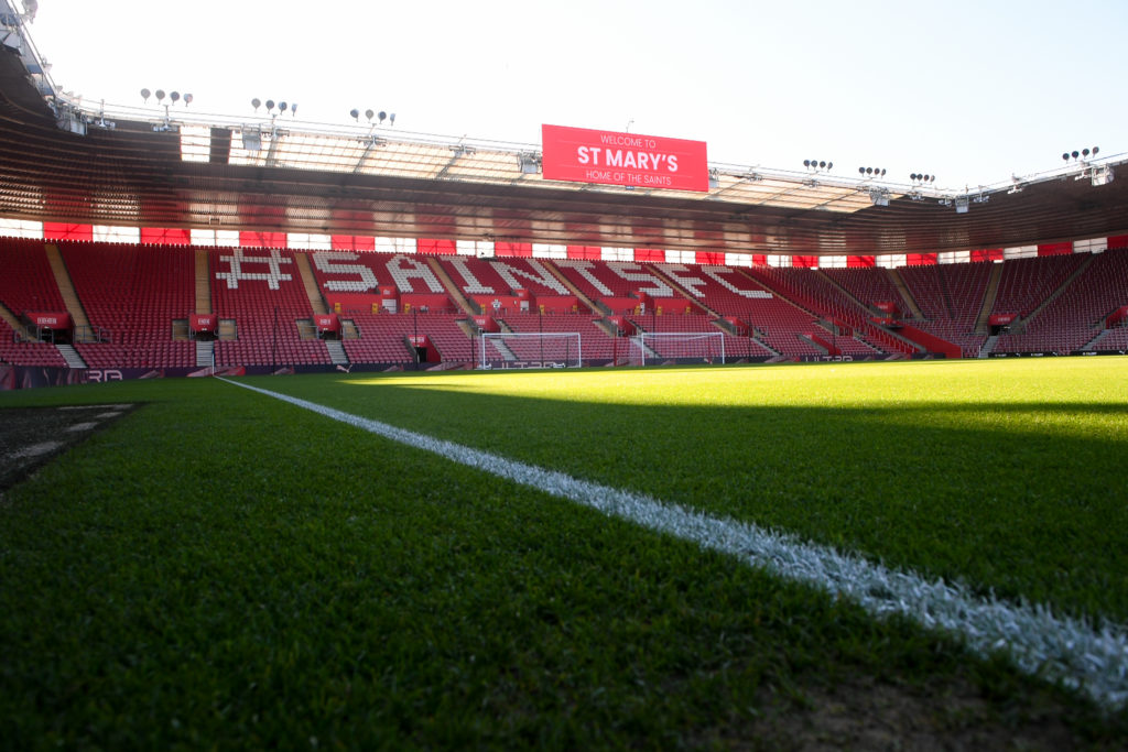 A general view of St Mary's Stadium before Southampton v Newcastle United in the Barclays Women's Championship.