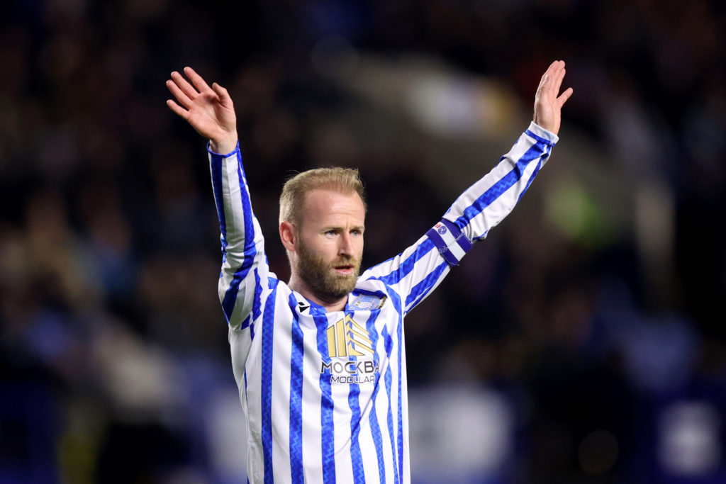 Image of Championship midfielder Barry Bannan in action.