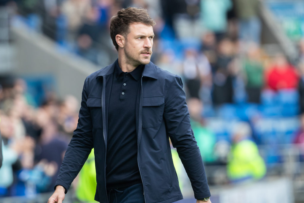 Image of former Cardiff City interim boss Aaron Ramsey.