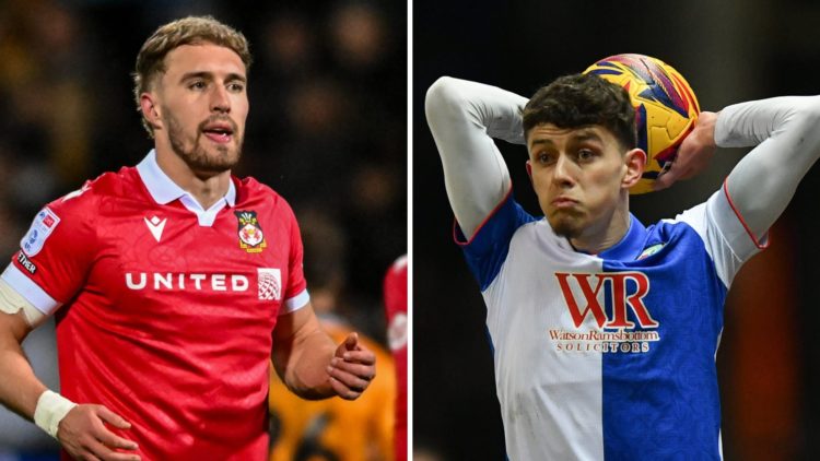 Sam Smith looks on during the Sky Bet League One match between Cambridge United and Wrexham. Owen Beck during the Sky Bet Championship match betwee...
