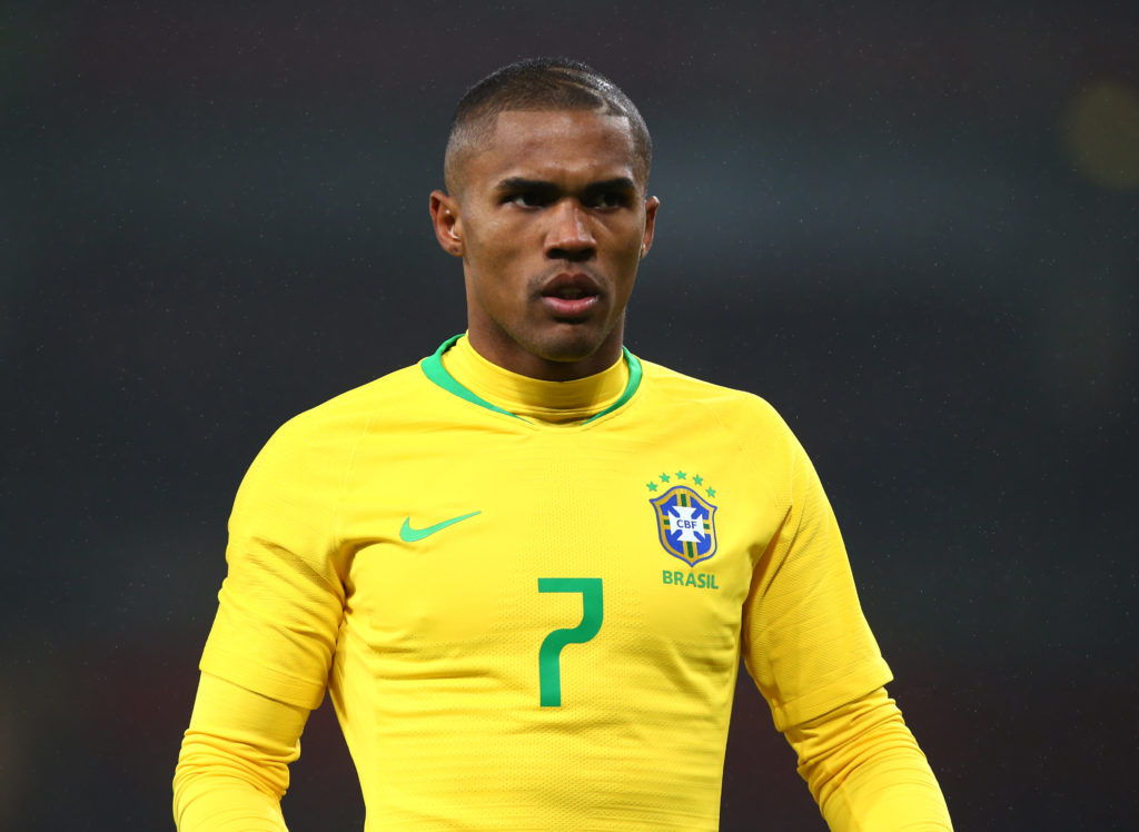 Douglas Costa of Brazil