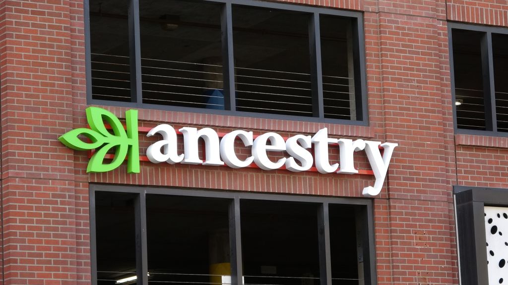 Ancestry logo in San Francisco, California, United States