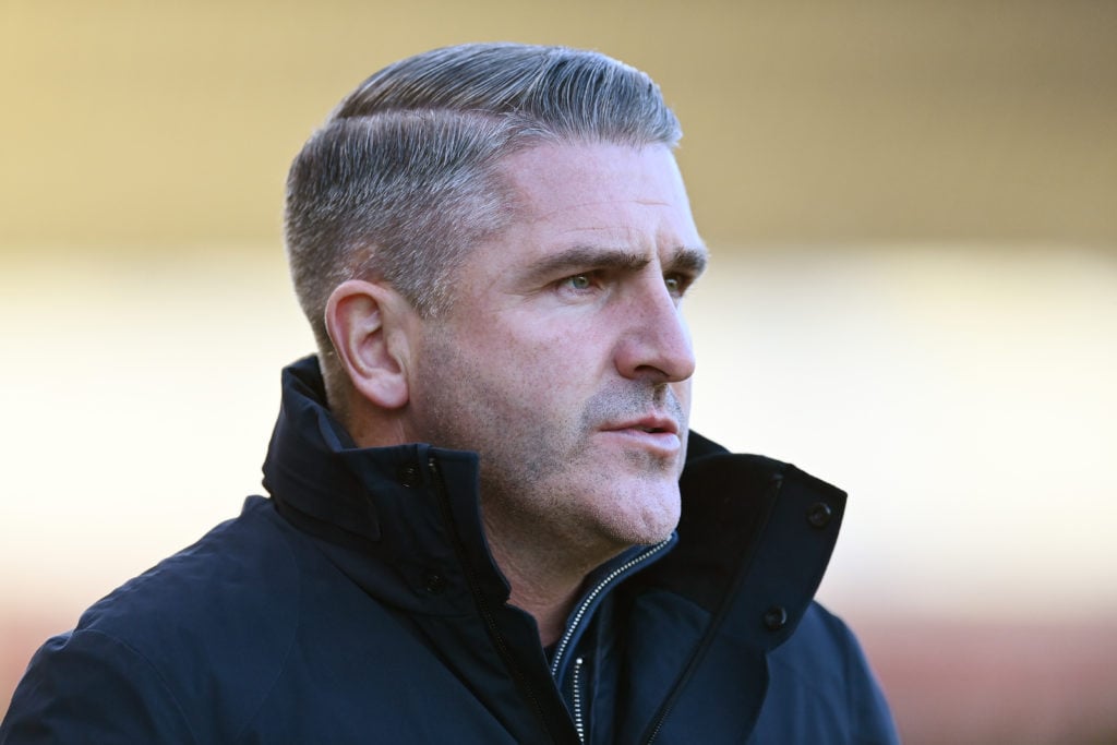 Ryan Lowe during Plymouth Argyle v Wigan Athletic - Sky Bet League One