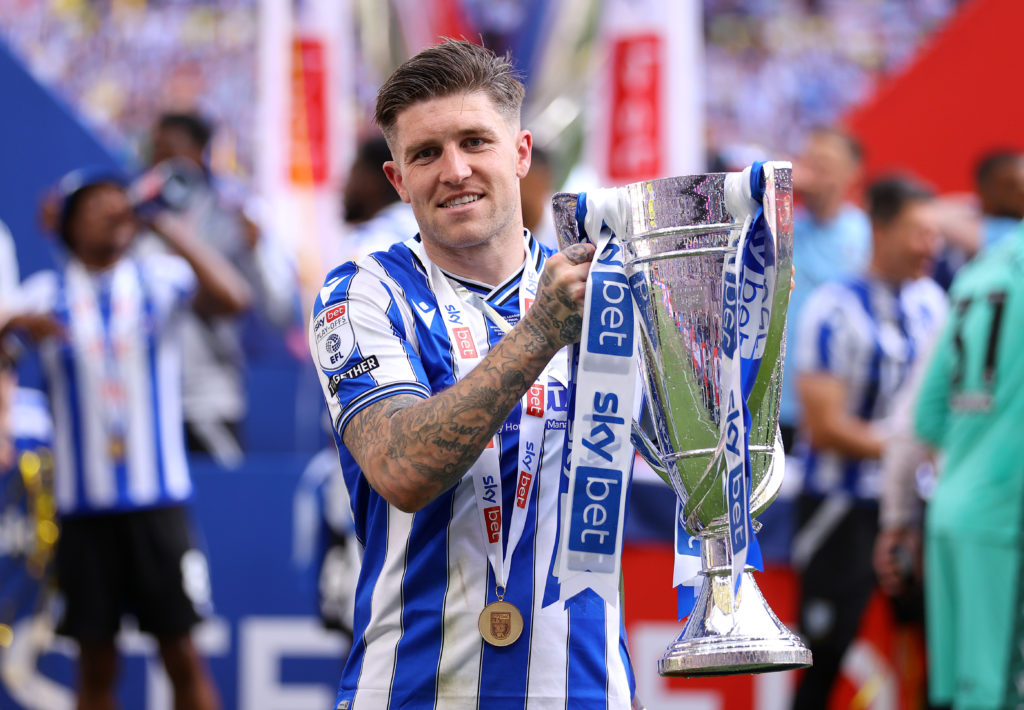 Josh Windass of Sheffield Wednesday celebrates