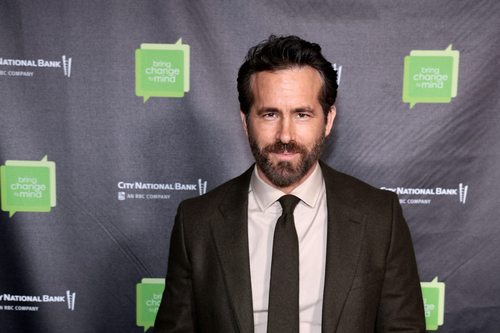 Ryan Reynolds attends the 2023 Bring Change To Mind Gala.