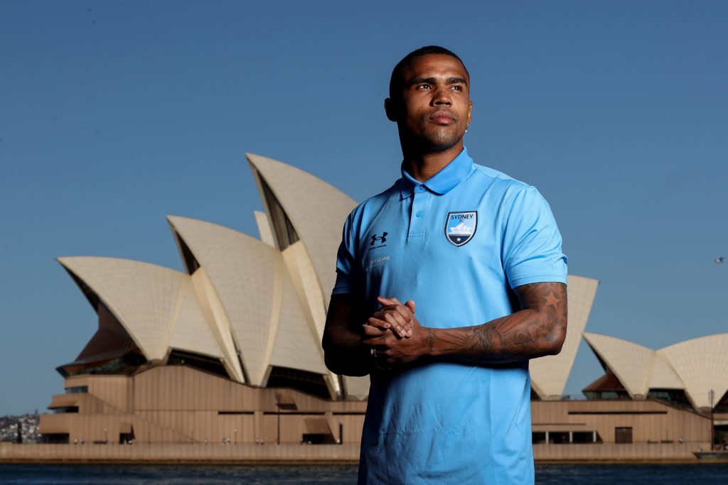 Sydney FC Unveil Douglas Costa Player Signing