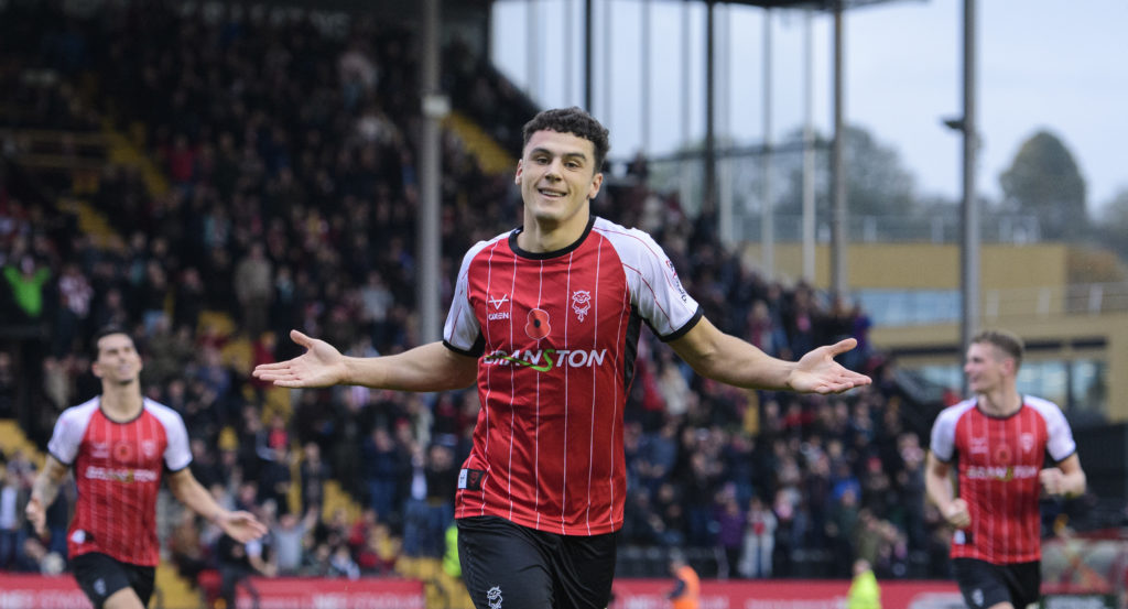 Bailey Cadamarteri of Lincoln City