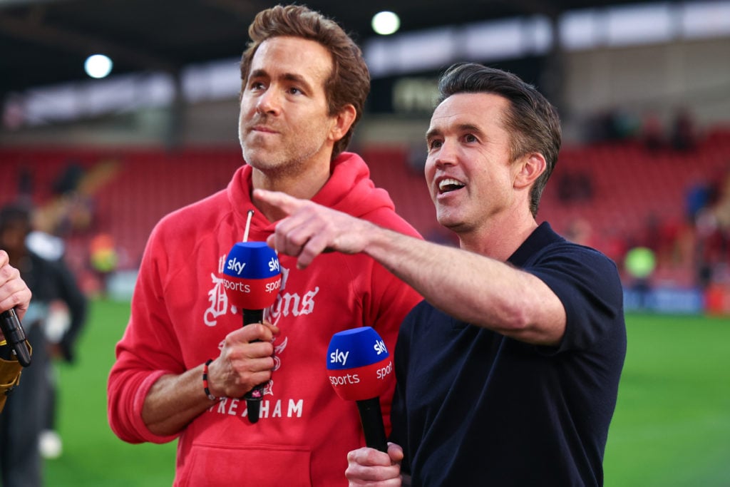 Ryan Reynolds and Rob McElhenney co owners of Wrexham