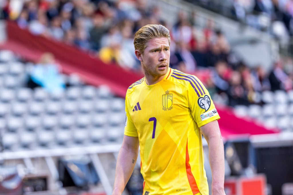 Kevin De Bruyne during Belgium v Wales - FIFA 2026 World Cup Qualifier