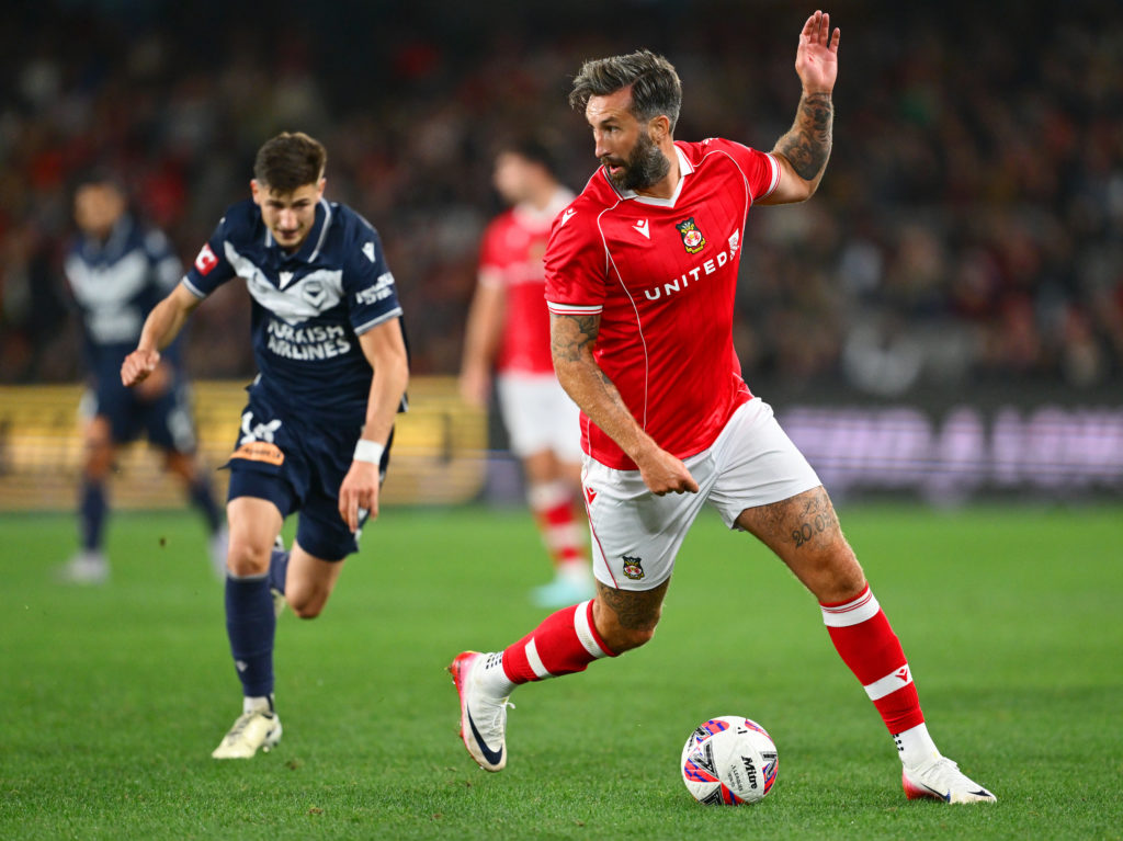 Ollie Palmer during Melbourne Victory v Wrexham AFC