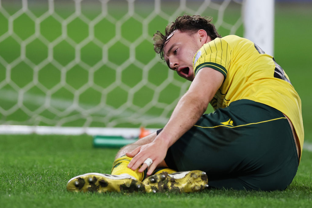 Ollie Rathbone during Sydney FC v Wrexham AFC