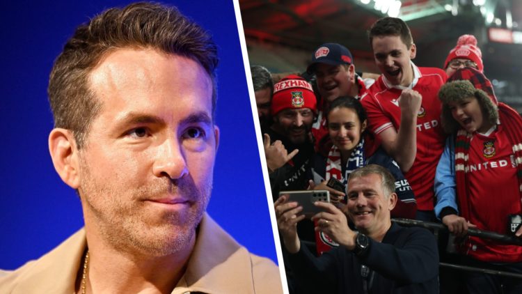 Ryan Reynolds speaks the 2024 Forbes Iconoclast Summit at Cipriani Wall Street. Wrexham AFC coach, Phil Parkinson takes a selfie.