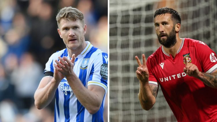 Michael Smith of Sheffield Wednesday applauds the home fans after the Sky Bet Championship match between Sheffield Wednesday and Rotherham United. ...