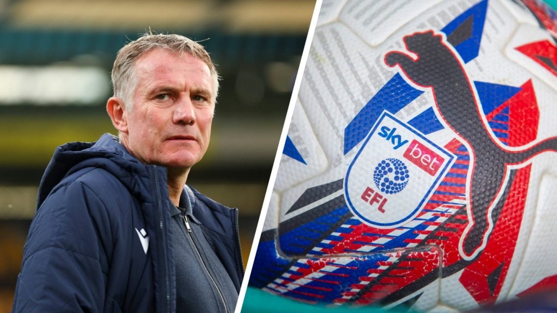 Phil Parkinson during Wellington Phoenix vs Wrexham AFC. A detailed view of the SkyBet and EFL league logo on a white Puma match ball before the Sk...