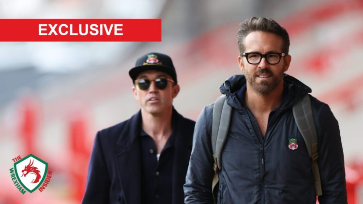 Wrexham co-owners Ryan Reynolds and Rob Mac.